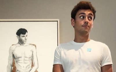 tom daly naked|Artist David Hockney Paints Tom Daley Nude Portrait